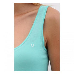 Light Blue S Fred Perry Womens Top 31022163 7057