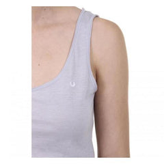 Light Grey M Fred Perry Womens Top 31022163 0101