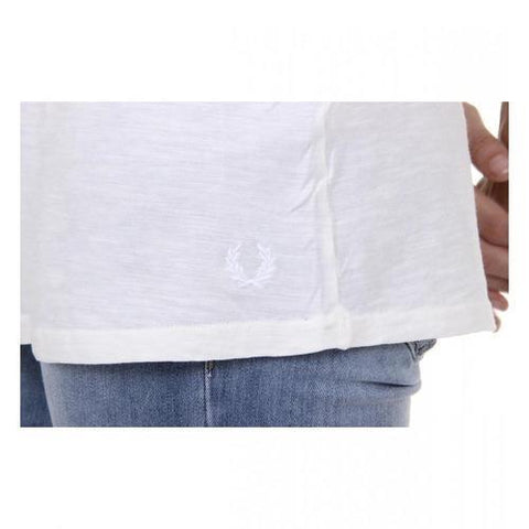 White S Fred Perry Womens T-Shirt 31052007 0881