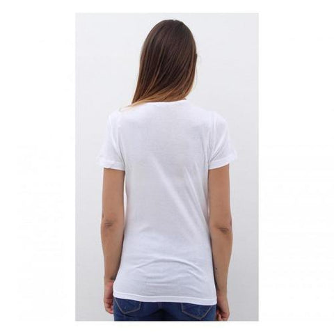 White M Fred Perry Womens T-Shirt 31042066 9100