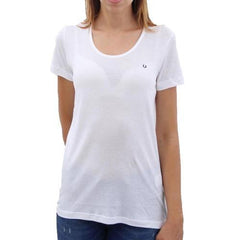 White L Fred Perry Womens T-Shirt 31042066 9100