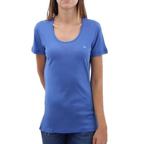 Blue M Fred Perry Womens T-Shirt 31042066 0265