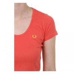 Red S Fred Perry Womens T-Shirt 31042032 0899