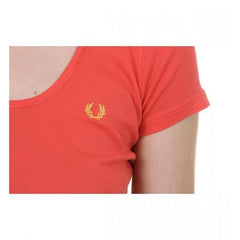 Red M Fred Perry Womens T-Shirt 31042032 0899