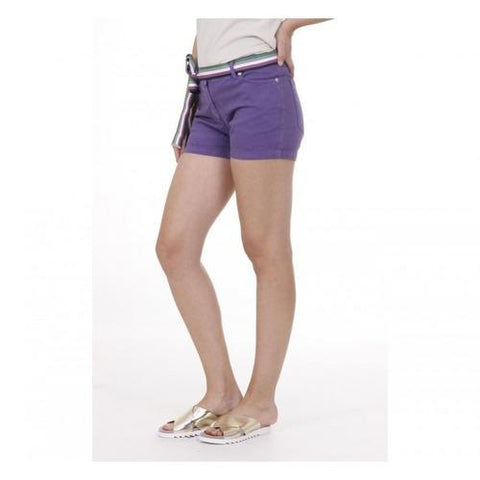 Purple 44 EUR - 8 US Fred Perry Womens Shorts 31502516 0882
