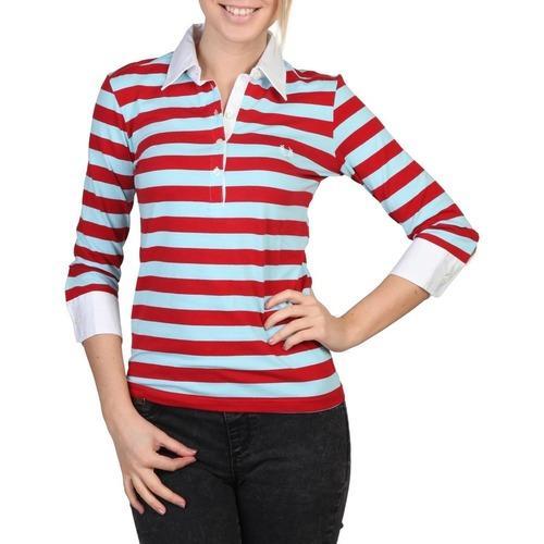 Multicolor S Fred Perry Womens Polo 31032153 0031