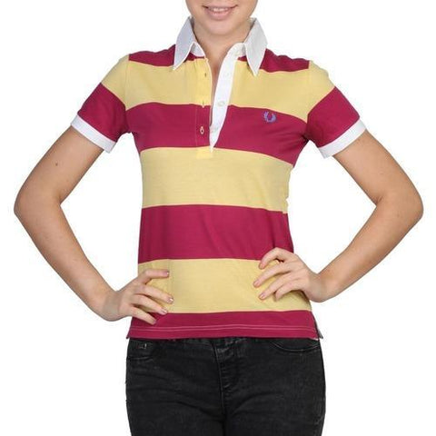 Multicolor S Fred Perry Womens Polo 31012043 0032