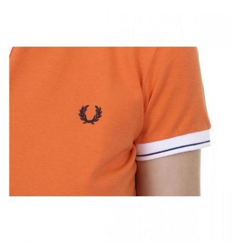 Orange XL Fred Perry Womens Polo 31032179 0126