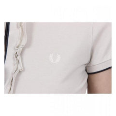 Beige L Fred Perry Womens Polo 31162299 0040