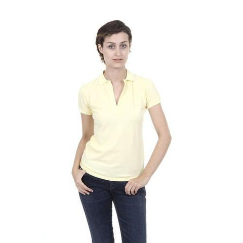 Yellow S Fred Perry Womens Polo 31162309 0047