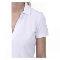 White XXL Fred Perry Womens Polo 31162309 0053