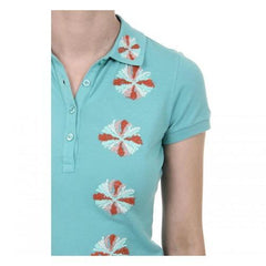 Light Blue S Fred Perry Womens Polo 31162313 0031