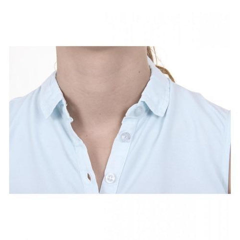 Light Blue M Fred Perry Womens Polo 31162354 0163