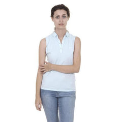 Light Blue M Fred Perry Womens Polo 31162354 0163