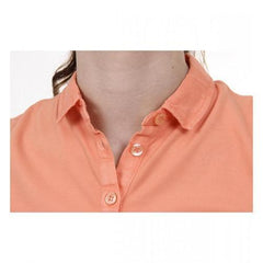 Orange L Fred Perry Womens Polo 31162354 7044
