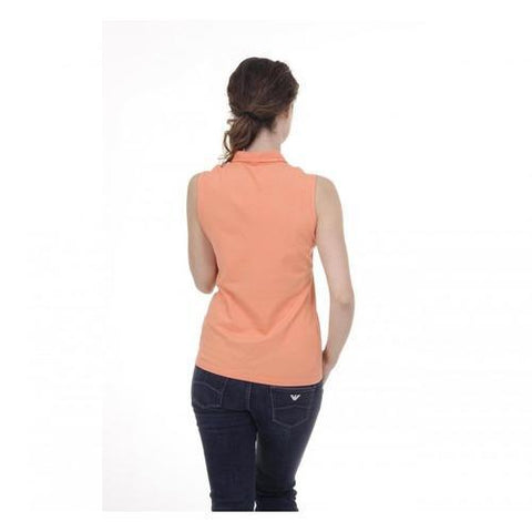 Orange L Fred Perry Womens Polo 31162354 7044