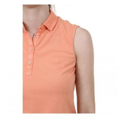 Orange L Fred Perry Womens Polo 31162354 7044