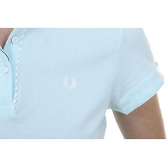 Light Blue 14 UK - XL EUR Fred Perry Womens Polo SG9200 923
