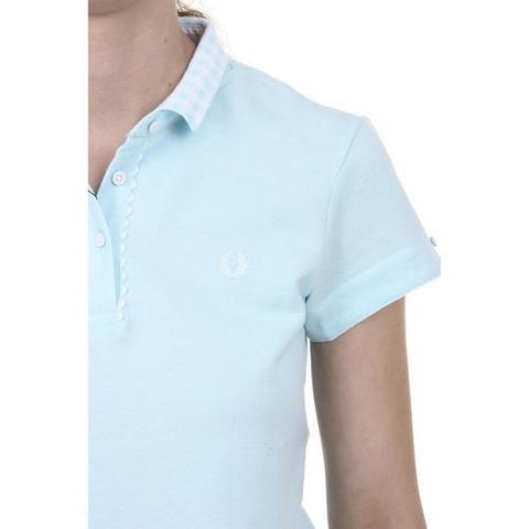 Light Blue 14 UK - XL EUR Fred Perry Womens Polo SG9200 923