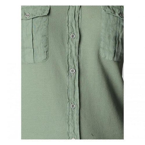 Green S Fred Perry Womens Shirt 31102215 7079
