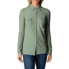 Green M Fred Perry Womens Shirt 31102215 7079