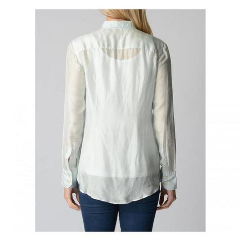 Light Blue L Fred Perry Womens Shirt 31202494 0163