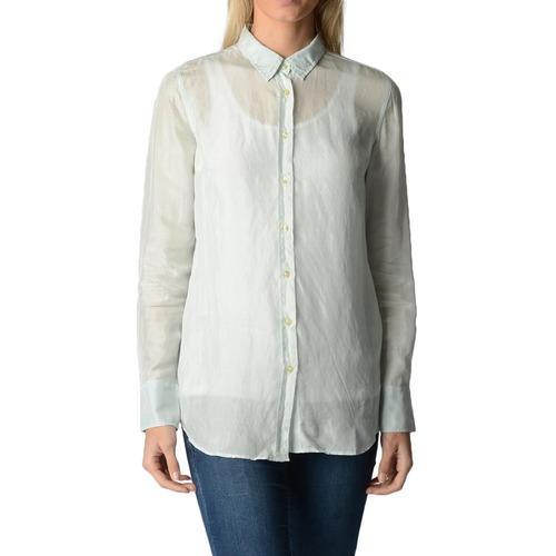 Light Blue L Fred Perry Womens Shirt 31202494 0163