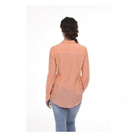 Orange L Fred Perry Womens Shirt 31202500 7044