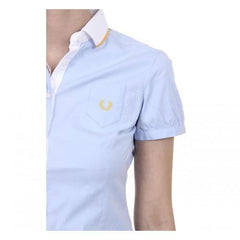 Light Blue L Fred Perry Womens Shirt 31202269 0753