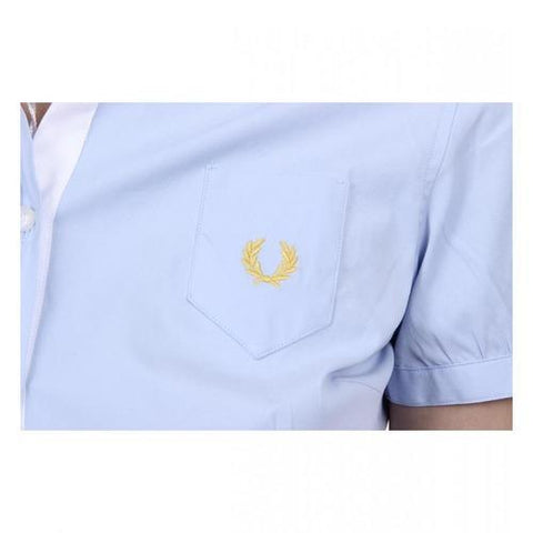 Light Blue XL Fred Perry Womens Shirt 31202269 0753