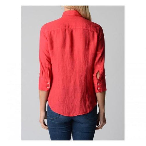 Red S Fred Perry Womens Shirt 31202388 0158