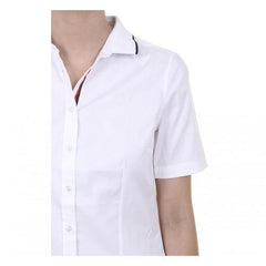 White M Fred Perry Womens Shirt 31202391 9100