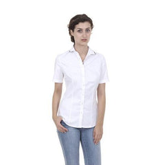 White M Fred Perry Womens Shirt 31202391 9100