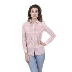 Checked M Fred Perry Womens Shirt 31213141 0031
