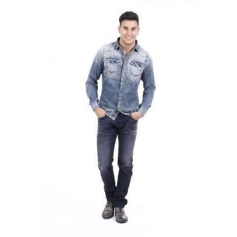 Denim L Diesel Mens Shirt 00SD24 0664A 01