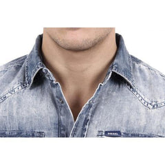 Denim L Diesel Mens Shirt 00SD24 0664A 01