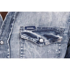 Denim L Diesel Mens Shirt 00SD24 0664A 01