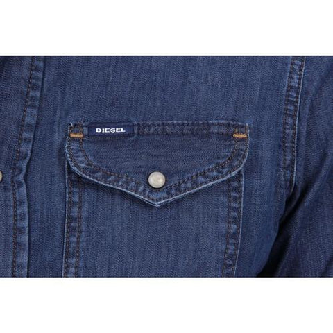 Denim XL Diesel Mens Shirt 00SD24 0CAKS 01