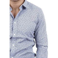 Light Blue S Diesel Mens Shirt 00SGAH 0PAGQ 85W