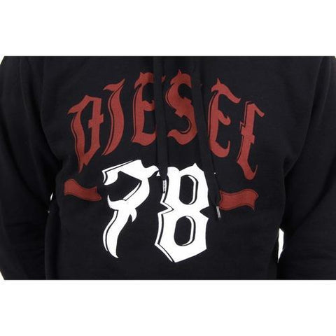 Black S Diesel Mens Sweater 00SDFX 1RHQI 900