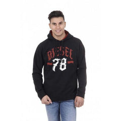 Black S Diesel Mens Sweater 00SDFX 1RHQI 900