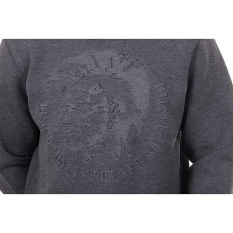 Grey L Diesel Mens Sweater 00SJCI 0EAKS 96X