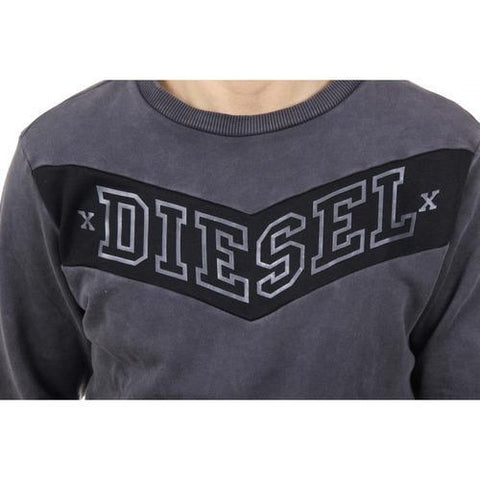 Grey M Diesel Mens Sweater 00SL77 0TAIK 93R