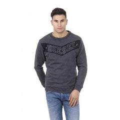 Grey M Diesel Mens Sweater 00SL77 0TAIK 93R
