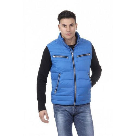 Blue L Diesel Mens Waistcoat 00SJTF 0SAJA 89R