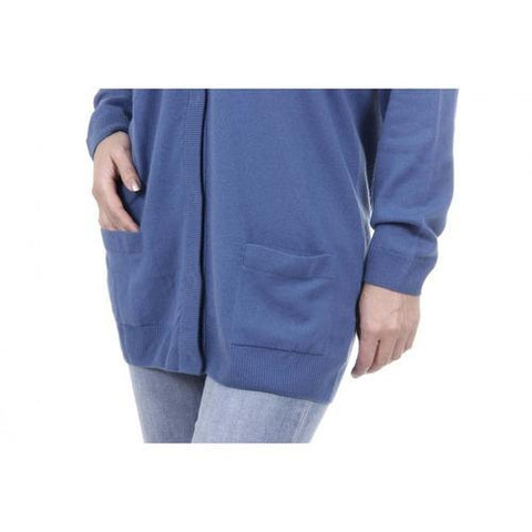 Blue 44 EUR - 8 US Bottega Veneta Womens Cardigan 336876 VS880 4217