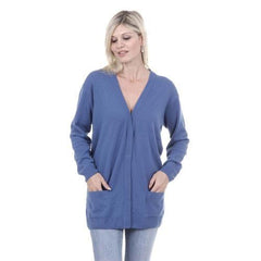 Blue 44 EUR - 8 US Bottega Veneta Womens Cardigan 336876 VS880 4217