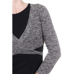 Grey 40 EUR - 4 US Bottega Veneta Womens Cardigan 377639 VZIZ0 4030
