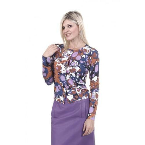 Multicolor 42 EUR - 6 US Bottega Veneta Womens Cardigan 353961 VZKG1 7518