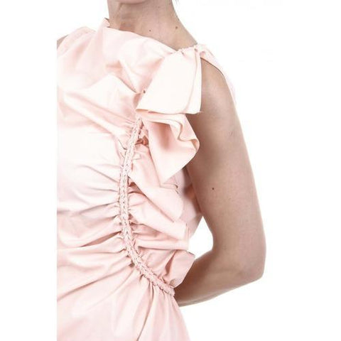 Pink 44 EUR - 8 US Bottega Veneta Womens Dress 365149 VZD01 6874